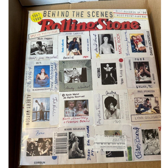 Rolling Stone Music Magazine Iss 828/829 Dec 1999 Special Photo Jagger Bowie - Picture 1 of 1